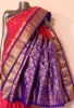 Grand & Contrast Classic Wedding Pure South Silk Saree